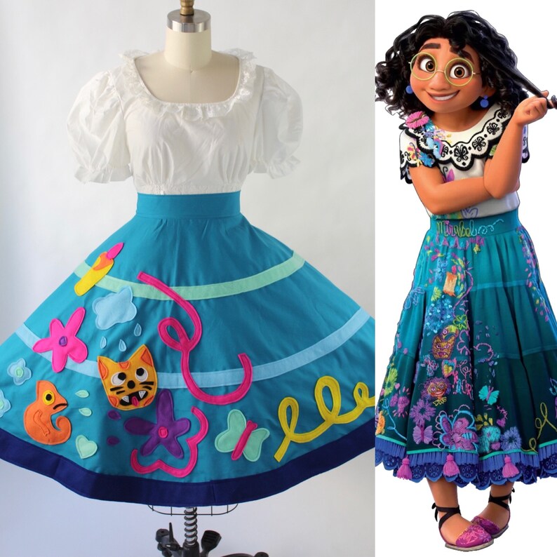 Enchantment Circle Skirt / Encanto Skirt / Disney Parks Outfit Etsy