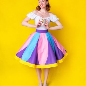 Enchanted Teacup Full Circle Skirt