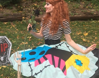 ナイトメアドールサークルスカート/ナイトメア・ビフォア・クリスマス