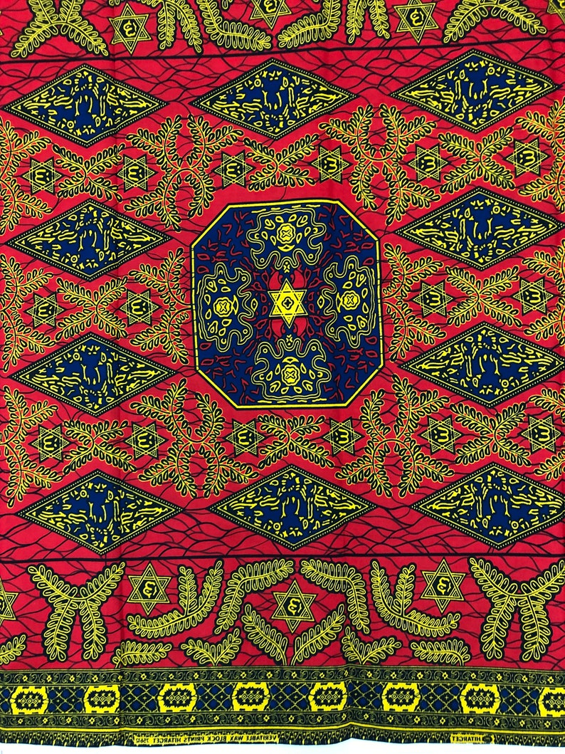 African Wax Prints,100/% Cotton Ankara Prints 6 Yards African Print Fabric