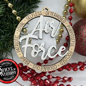 Air Force Christmas Ornament