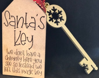 Santa's Key Ornament