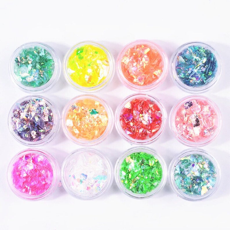 LIMITED QUANTITIES: Rainbow Confetti Set Jewelry/resin Making - Etsy