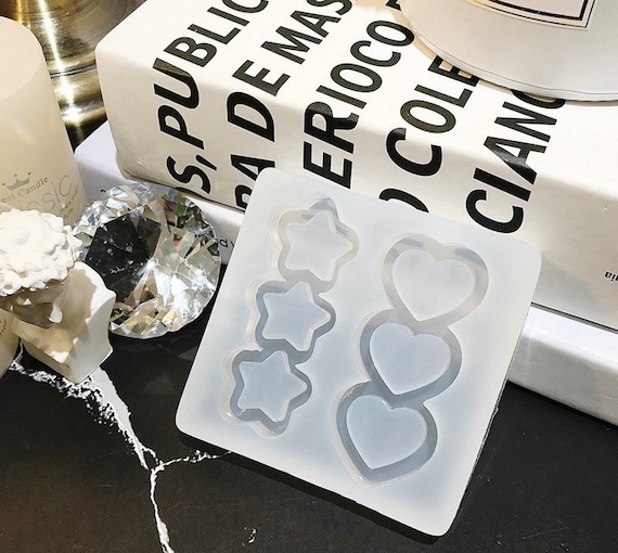 Heart Shaker UV Resin Silicone Mold (High-quality)