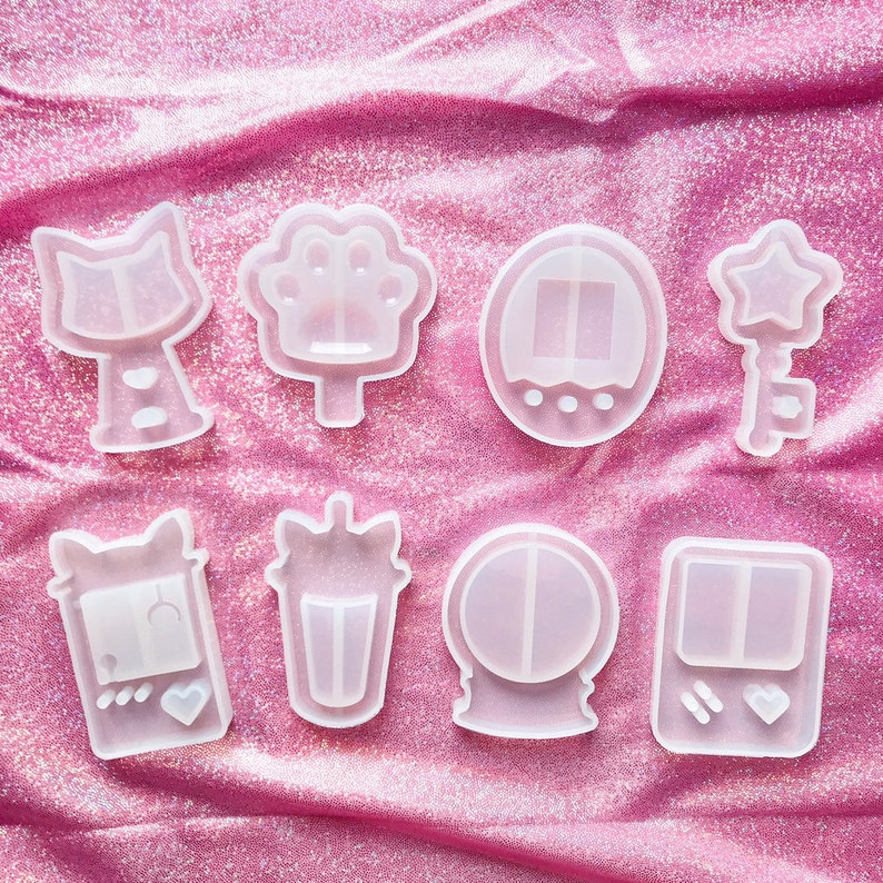 NEW Shiny shaker Resin Mold - Resin, UV Resin, Resin Molds, Silicone Mold, Silicone Mold for Resin 