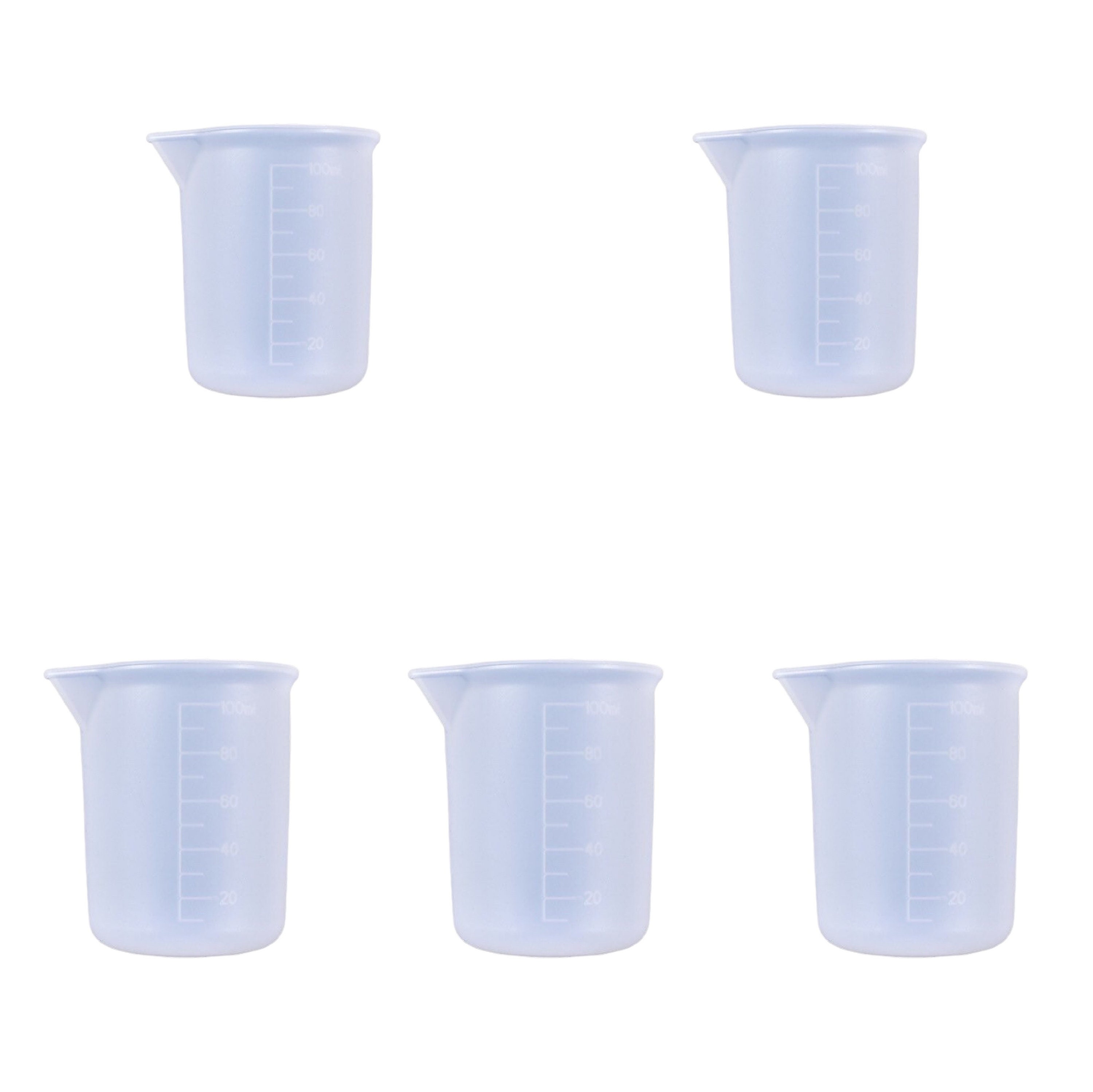 Reusable Silicone Measuring Cup 350ml, 450ml Resin Mixing Silicone Cup,  Large Measuring Cup, Silicone Measuring Cups, Resuable Cups 