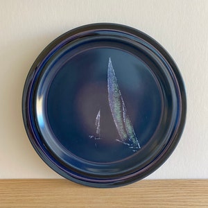 Noritake Spinnaker Stoneware salad plates set of 4 1970s
