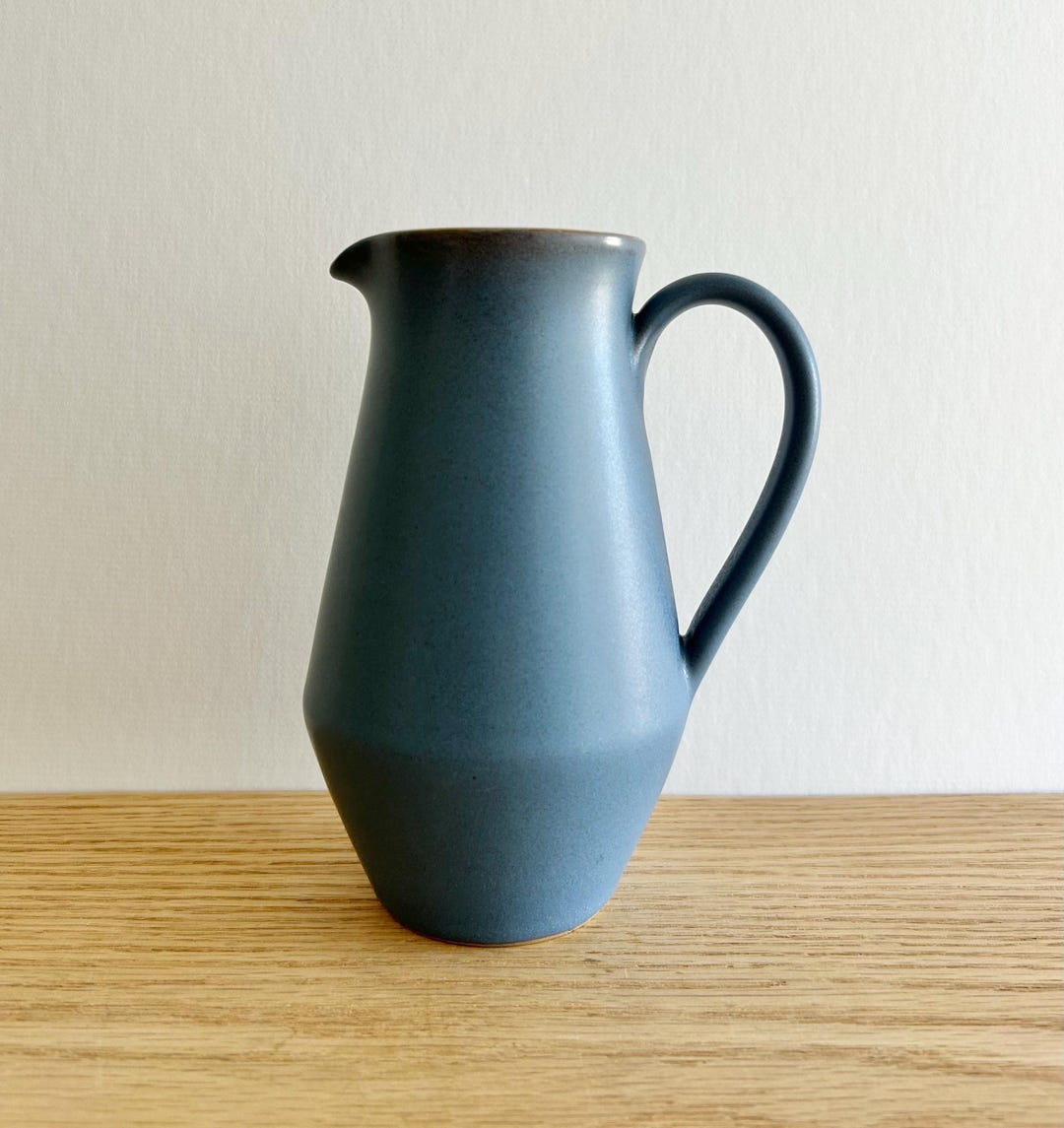Denby Echo Blue Creamer 1960s Pattern - Etsy