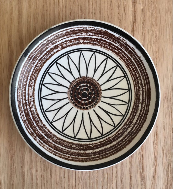 Vintage Flower Bread Plate Casa Del Sol Pattern by Royal China Etsy