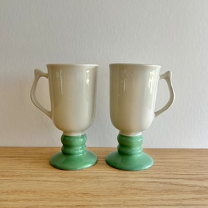 ホールヴィンテージレストランウェアアイリッシュコーヒーマグ #1272 2個セット