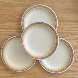 Franciscan Sierra Sand bread plate set of 4