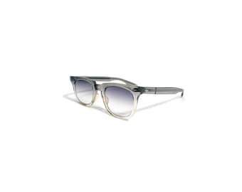 Vintage 1960s American Optical Gray Gradient Sunglasses Rectangular 46-22