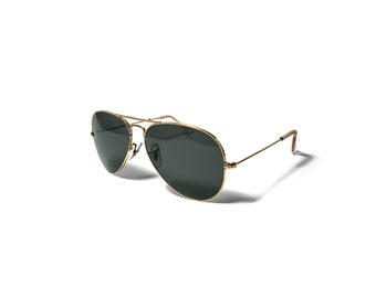 Okulary przeciwsłoneczne Ray-Ban G-15 Hunting B&L USA z lat 70. Bausch & Lomb, rozmiar 58-14