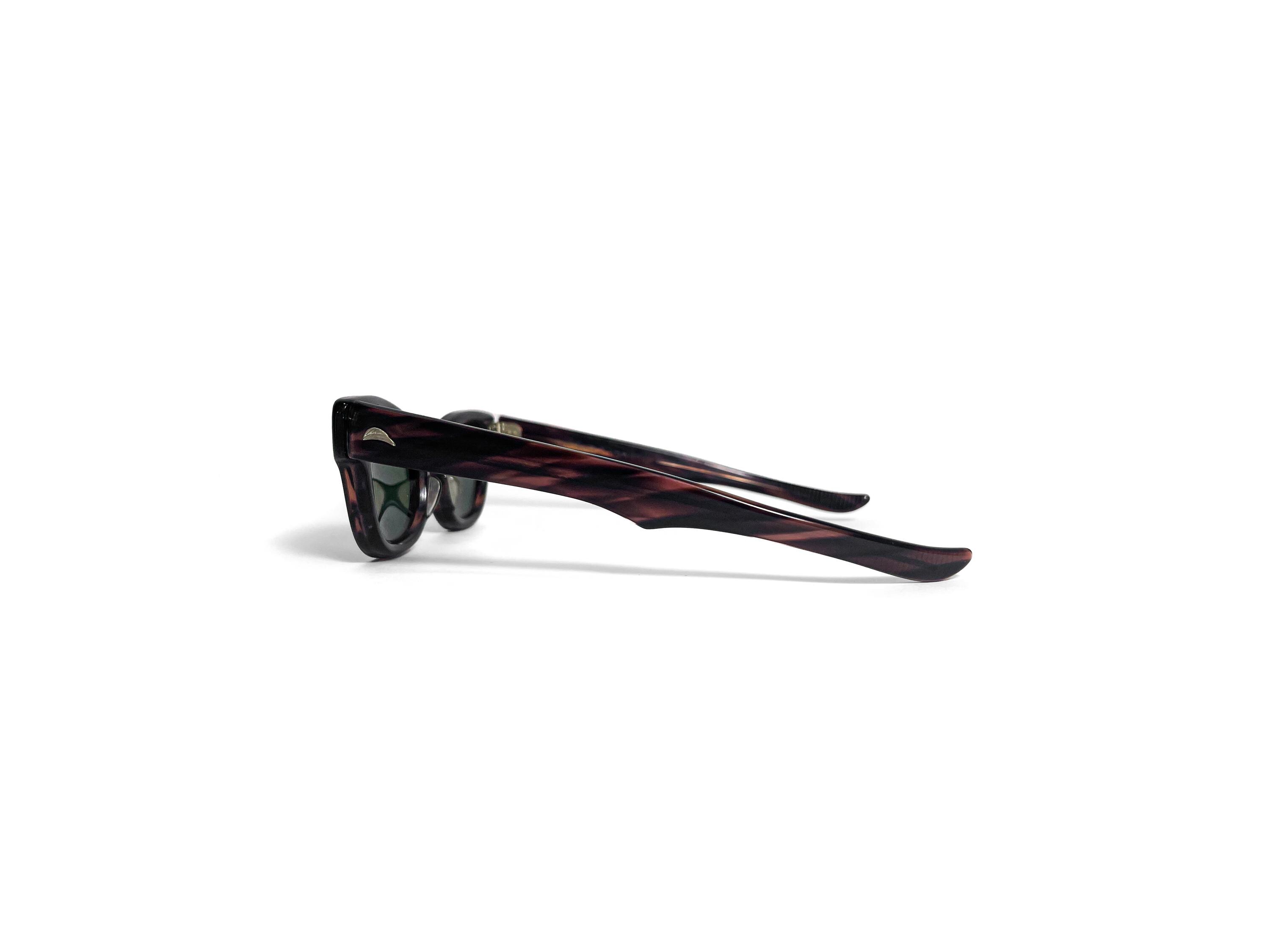 Vintage 1950s Victory Optical Suntimer Sunglasses Tortoise 