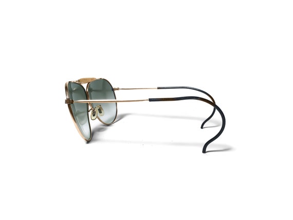 Vintage 1940s American Optical Aviator Sunglasses… - image 2