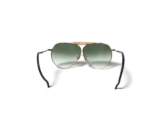 Vintage 1940s American Optical Aviator Sunglasses… - image 3