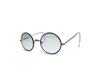 1920s Realfit Antique Round Tinted Glasses
