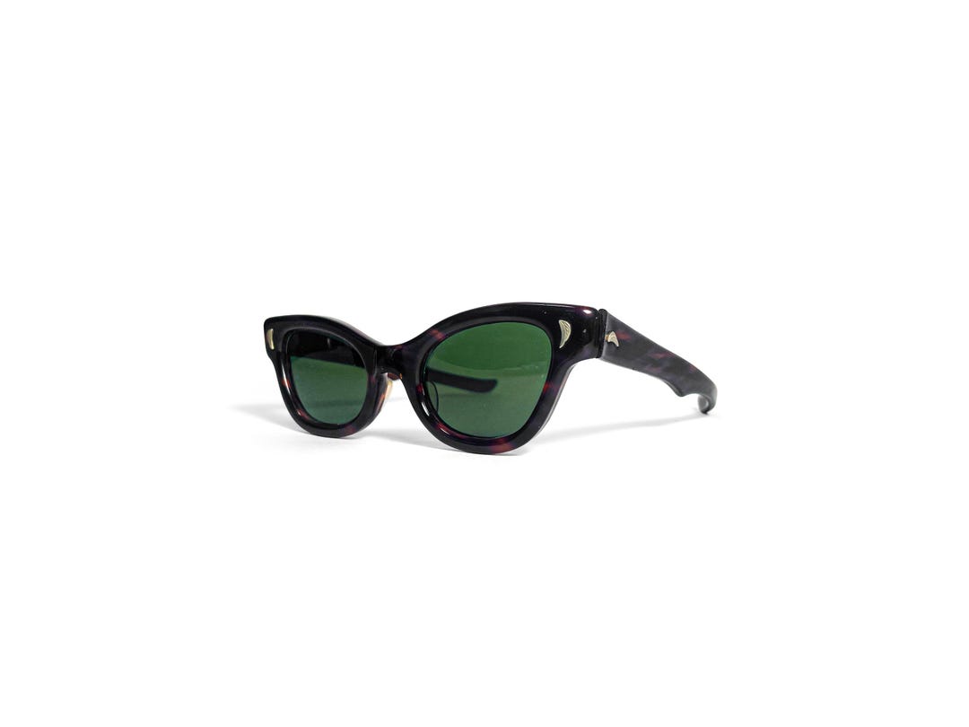 MINT CONDITION SUNTIMER VICTORY OPTICAL SUNGLASSES 50s/60s style ????? Vintage 1950s Victory Optical Suntimer Sunglasses Tortoise  main image 3