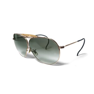 Vintage 1940s American Optical Aviator Sunglasses WW2 G-15 Hunting True Color
