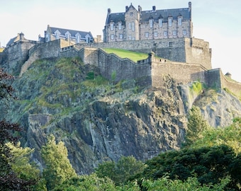 Edinburgh Castle Print: Scotland Photography, Home Decor (Digital Download)