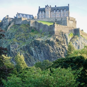 Edinburgh Castle Print: Scotland Photography, Home Decor (Digital Download)
