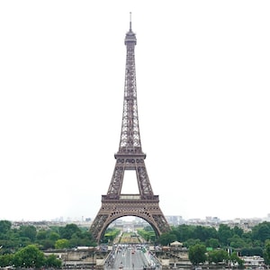 Eiffel Tower Photography Print: Paris Architecture Home Decor (Digital Download)