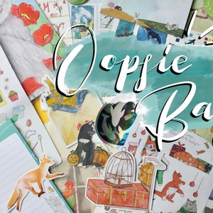 Oopsie Bag - B-Ware - Mystery Bag - Grab Bag - Postkarten, Prints, Lesezeichen, Sticker und mehr