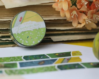 Washi Tape - Summer days from above - Own illustrations