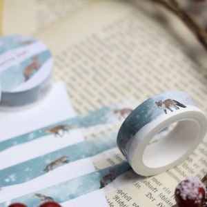Washi Tape - Volpi saltatrici