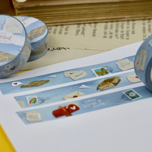 Washi Tape - Happy Mail - Eigen illustraties
