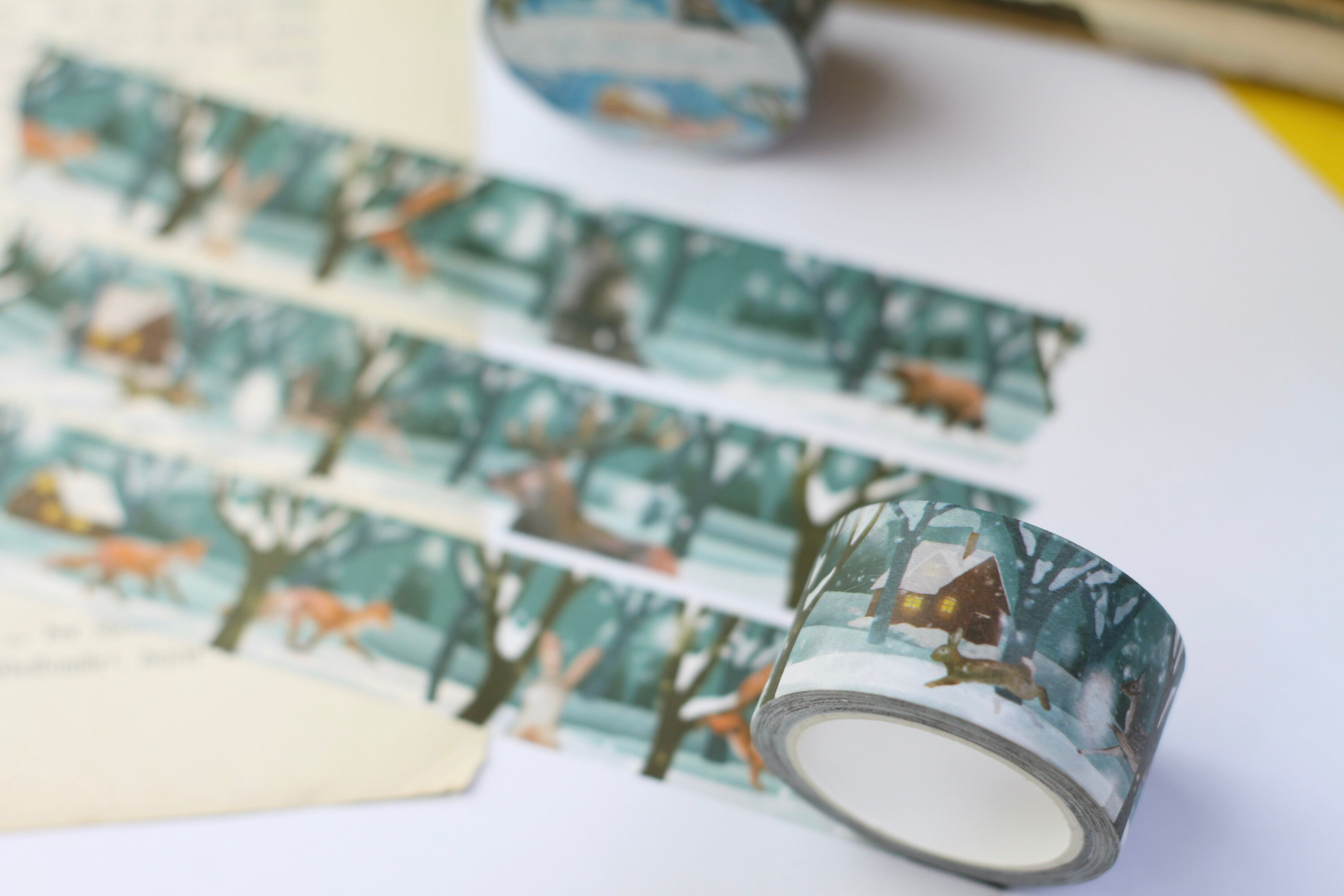 How to Use Washi Tape to Decorate Envelopes - Jen Fox Studio