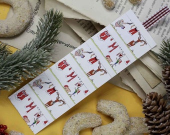 Bookmark - Washing Day with Santa Claus