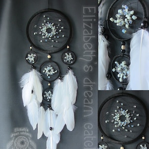 Black dreamcatcher Dreamcatcher Gift Large Dreamcatcher dreamcatcher hanging, Dream Catchers Dreamcatcher Wall Hanging dreamcatcher feathers