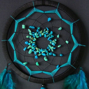 Boho Dream Catcher Mint Dreamcatcher Blue Dreamcatcher Turquoise ...