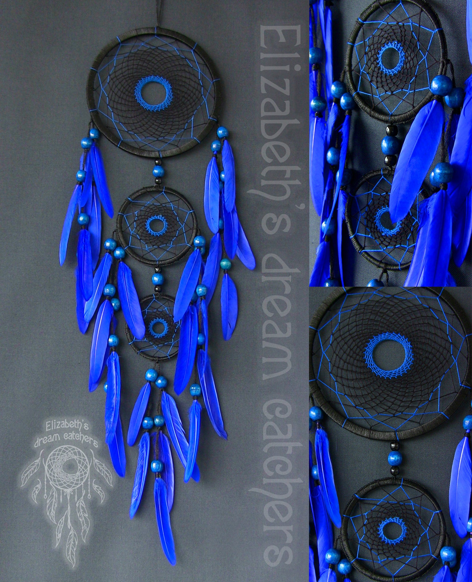 Dreamcatcher Dream Catcher Dreamcatcher Wall Hanging Feather Etsy UK