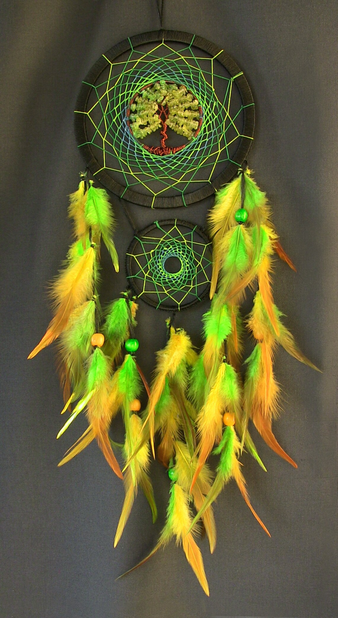 Dream Catcher Dreamcatchers Wall Dreamcatcher Green Nursery Etsy