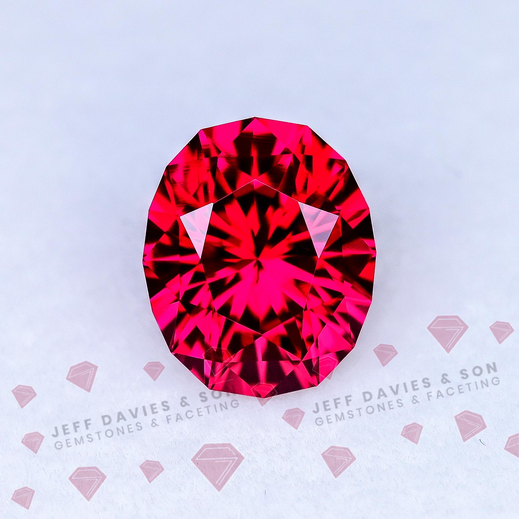3.42ct LAB Bright Red Ruby - Precision Cut With Superior Polishing! - Etsy