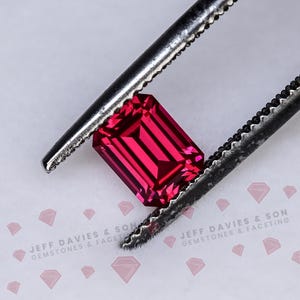1.17ct LAB Bright Red Ruby - Precision Cut with Superior Polishing!