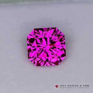 7.43ct LAB  Hot Pink Sapphire - Precision Cut