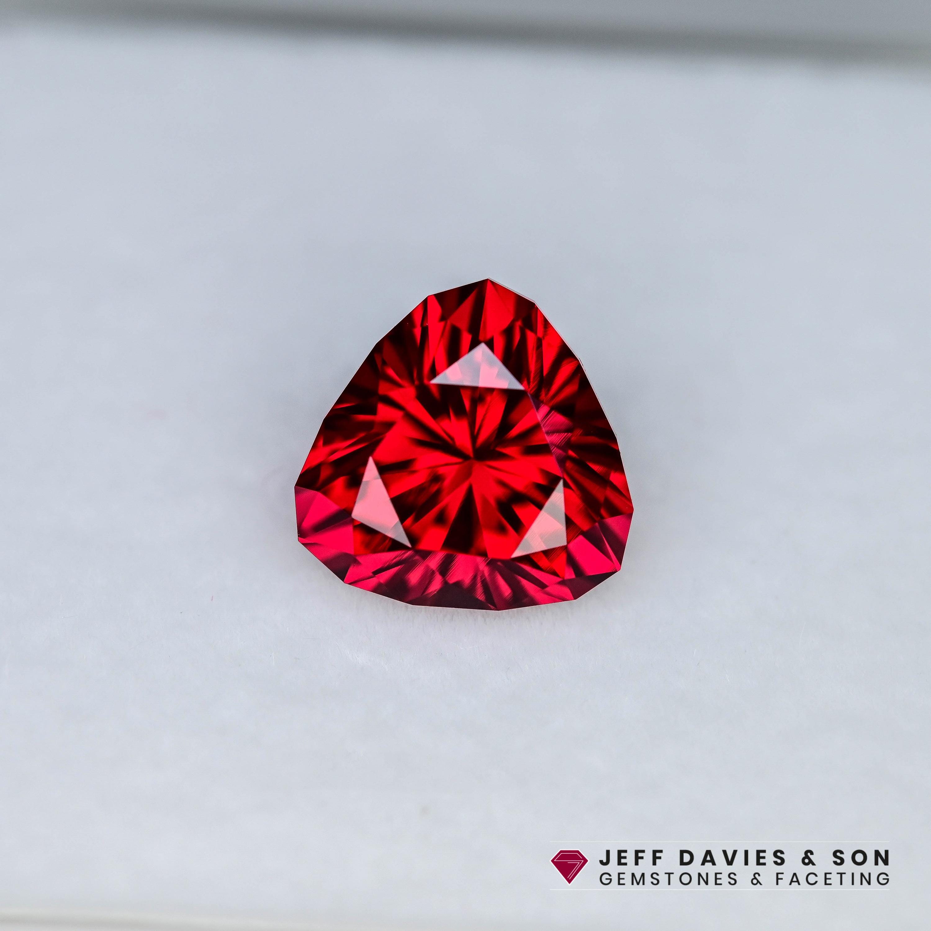 5.04ct LAB Bright Red Ruby - Precision Cut With Superior Polishing! - Etsy
