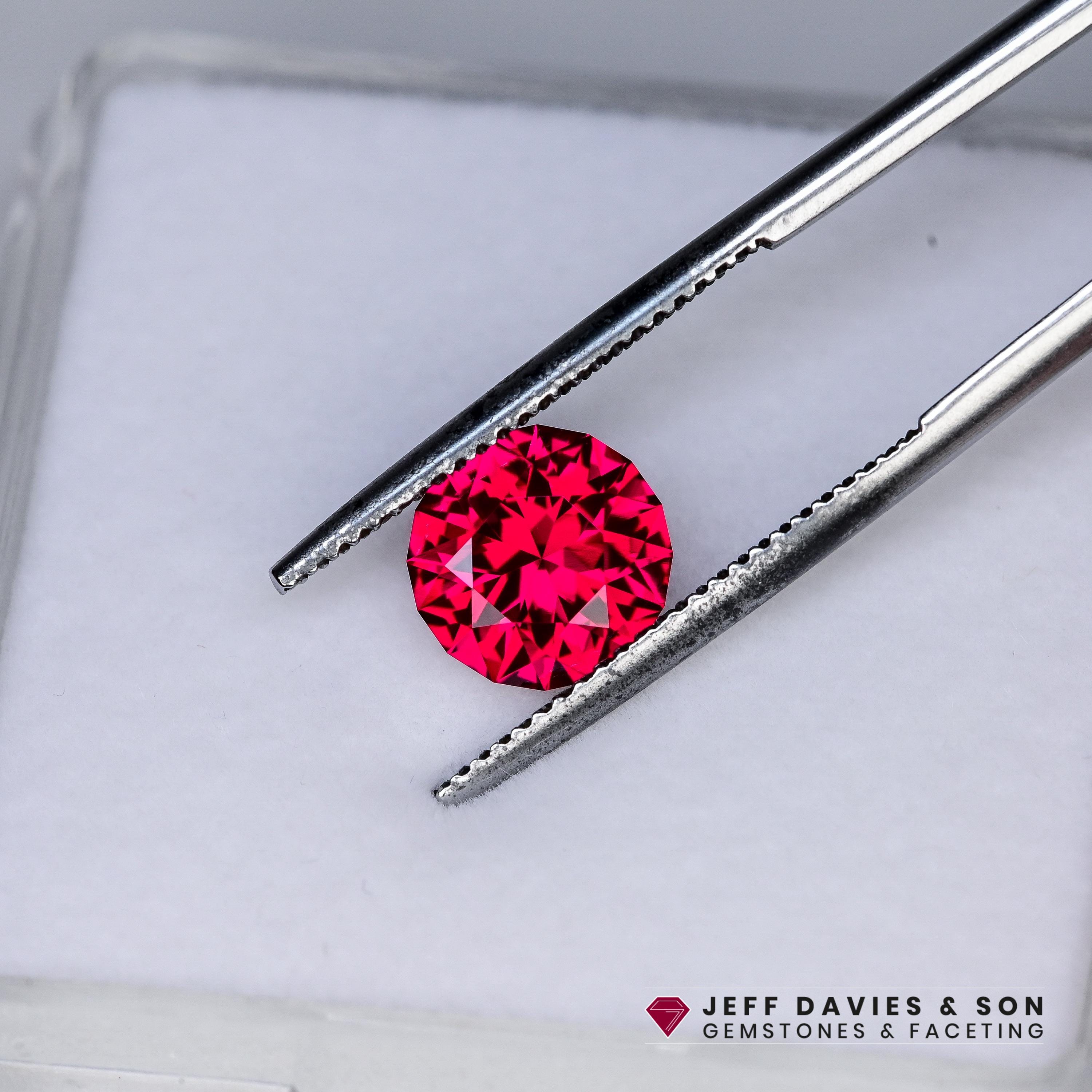 Ruby Precision Rod 2.52ct LAB Bright Red Ruby - Precision Cut With Superior Polishing! - Etsy
