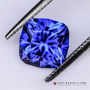 5.98ct LAB Royal Blue Sapphire - Pulled Czochralski - Precision
