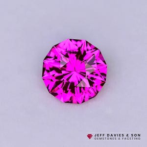 3.92ct LAB  Hot Pink Sapphire - Precision Cut