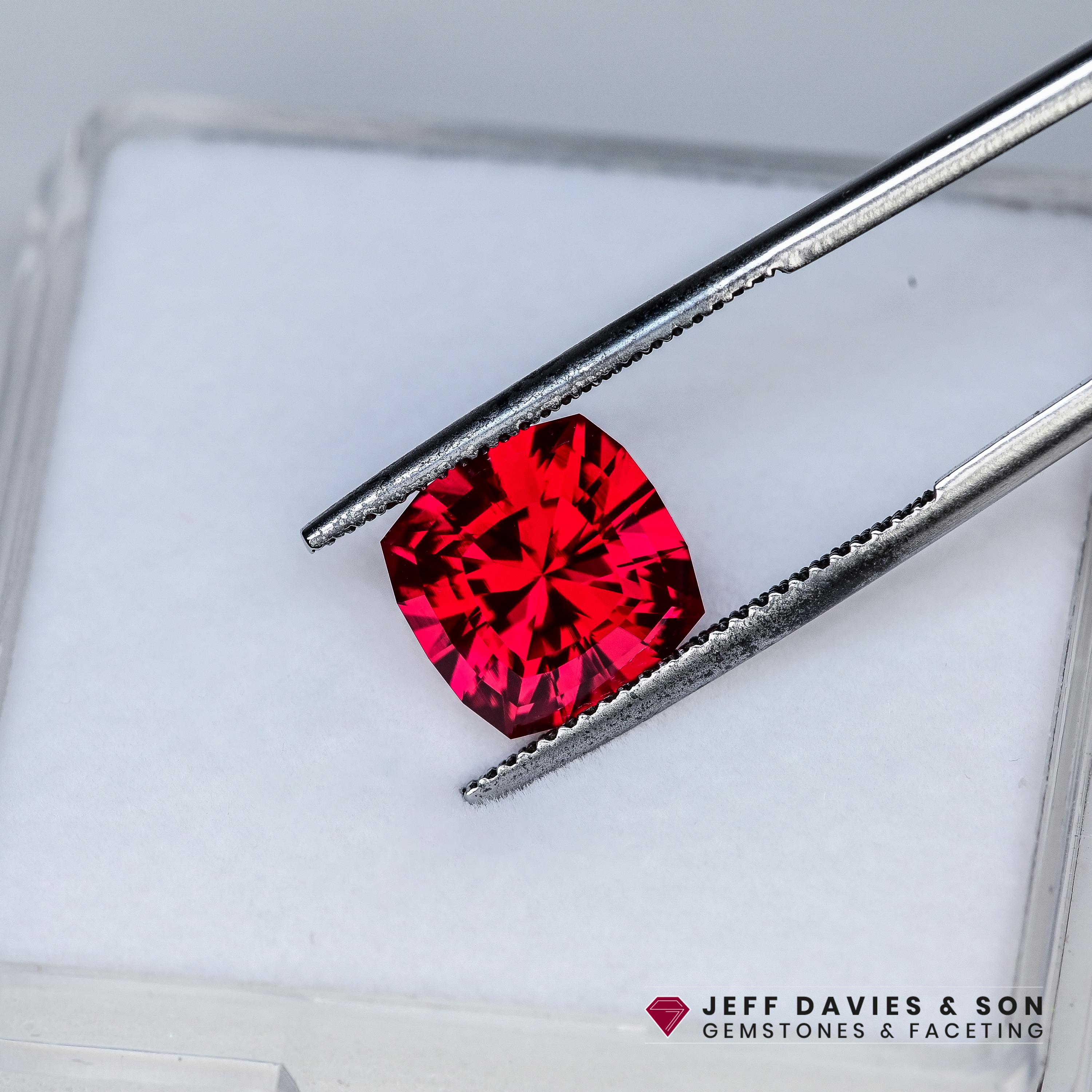 Ruby Precision Rod 5.56ct LAB Bright Red Ruby - Precision Cut With Superior Polishing! - Etsy