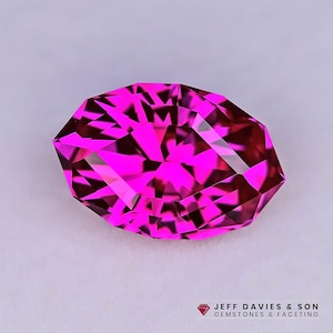 6.23ct LAB  Hot Pink Sapphire - Precision Cut