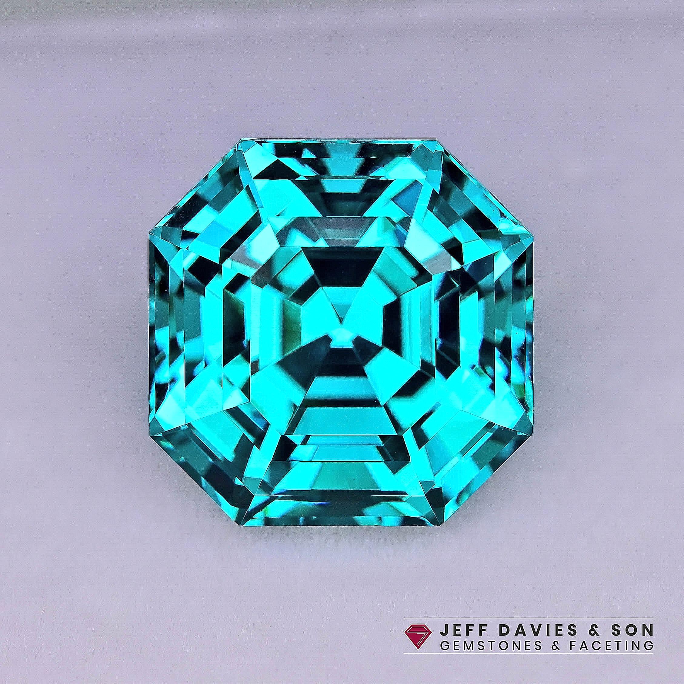19.93ct LAB Blue Green (paraiba Colour) Garnet YAG – Yttrium
