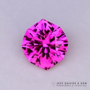 6.02ct LAB  Hot Pink Sapphire - Precision Cut