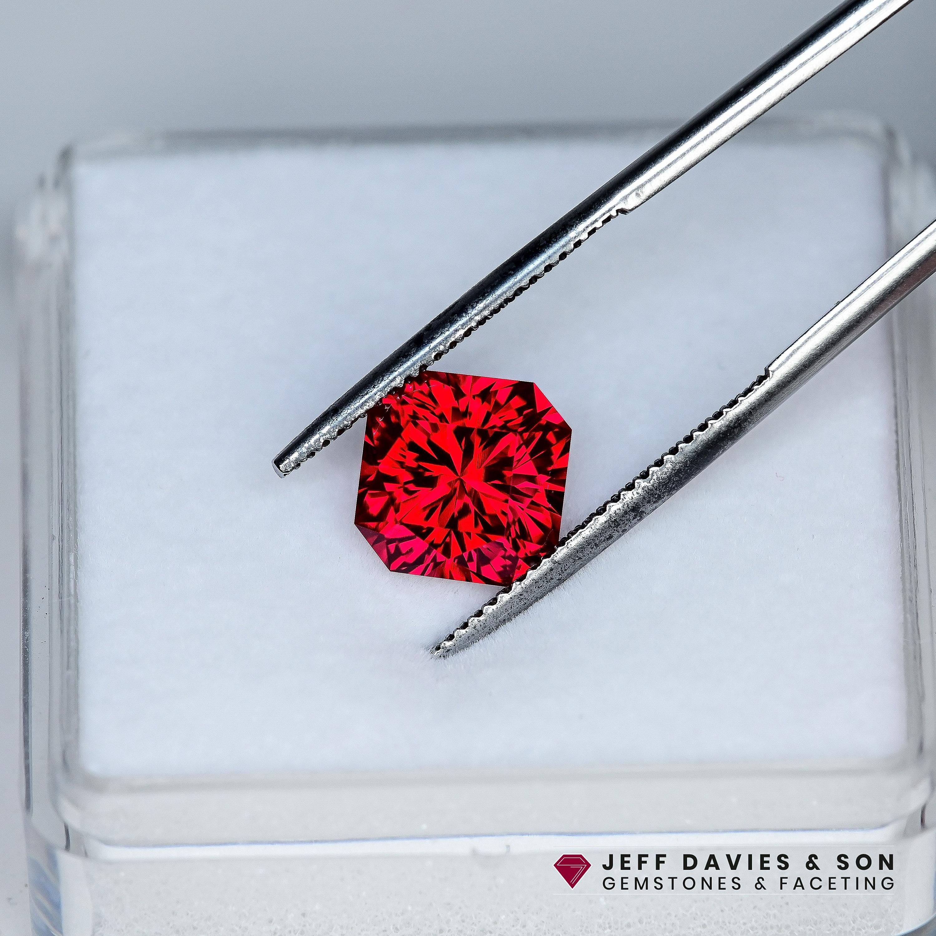 4.88ct LAB Bright Red Ruby - Precision Cut With Superior Polishing! - Etsy
