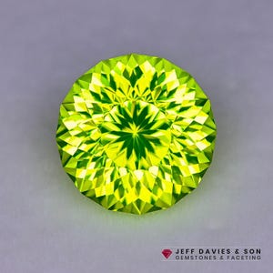 11.63ct LAB Lumo Garnet LuAG - Lutetium Aluminum Garnet - Pulled Czochralski - Precision Cut