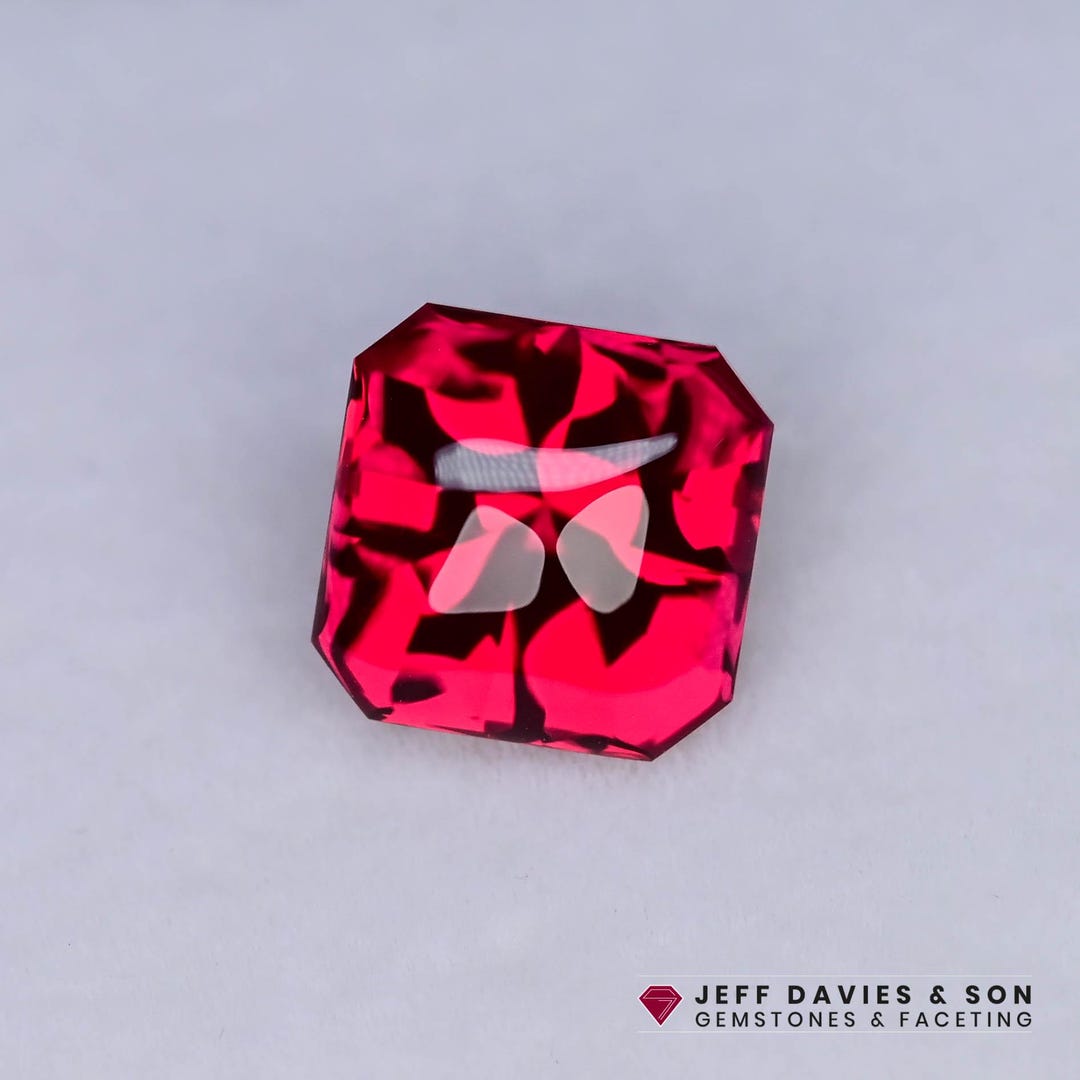 4.84ct LAB Bright Red Ruby (buff Top) - Precision Cut With Superior ...